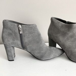 Ivanka Trump Grey Suede Boots